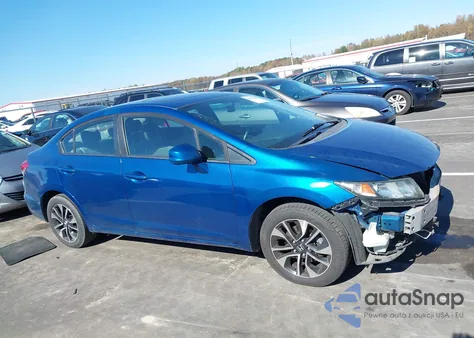 2013 Honda Civic Ex z USA, uszkodzony, nr VIN 19XFB2F86DE242530